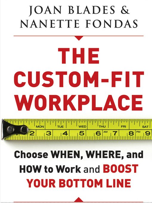 Title details for The Custom-Fit Workplace by Joan Blades - Wait list